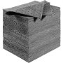 VEVOR Spill Absorbent Pads, Universal Absorbing Mat Absorbs up 12 Gal, 13" L x10" W Polypropylene Absorbent Pad for Oil, Water and Other Liquids, Pack of 100