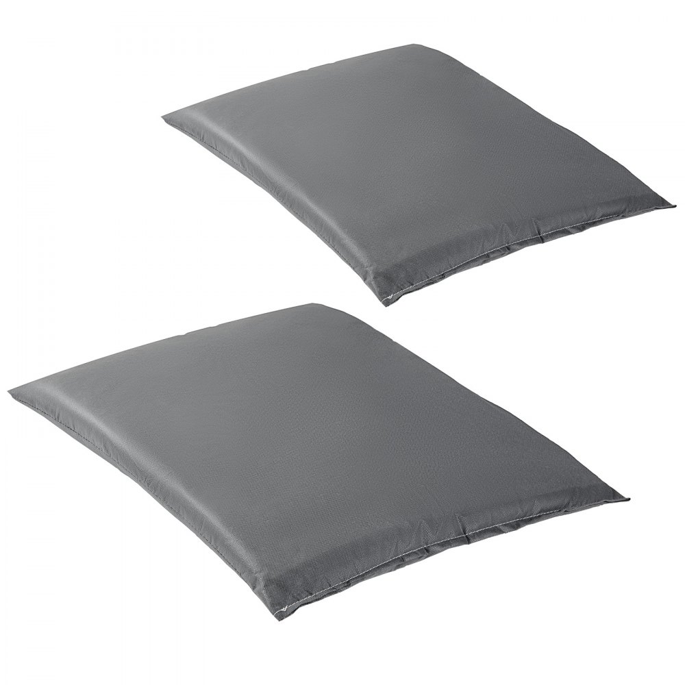 VEVOR Universele Spill Kit, 43-delige accessoires voor lekkagebestrijding, inclusief 30 universele sorptiepads, 2 universele sorptiesokken van 3 x 4 voet, 2 afvalpads, rubberen handschoenen en tas