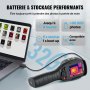 VEVOR Thermal Imaging Camera, 320 x 240 Pixels Super Resolution, 25Hz Refresh Rate Infrared Camera with -4 to 752°F Temperature Range, 32G Built-in SD Card, and Rechargeable Li-ion Battery