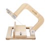 VEVOR Soap Cutter, 0-2 inch Adjustable Thickness, Wood Soap Slicer with Stainless Steel Adjustable Wire Tension, with Extra Wires, Multi Handmade Cutter for Candles, DIY Making Cutting Tool