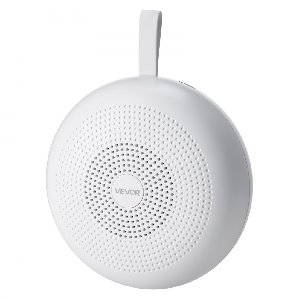 VEVOR Slaaphulpmiddel, White Noise Machine, 30 muzieknummers, 3-in-1 geluidsmachine met White Noise, automatische uitschakeling, zachte ringlamp en geheugenfunctie, ruismaker