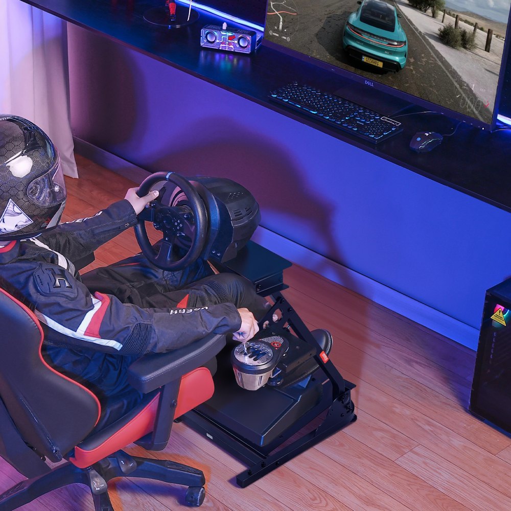 VEVOR G920 Racing Stand Stuurwielstandaard voor Logitech G27 G25 G29 Racing Simulator Wheel Stand Racing Wheel Stand Pro Shifter Mount, wielsteun en pedaal niet inbegrepen