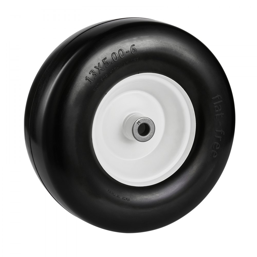 VEVOR grasmaaierbanden, tubeless tractorbanden 330x127-152 mm, 2-pack banden- en wielmontage, lekvrije PU-banden, 3/4 inch binnendiameter busmaat, 20-delige adapterset