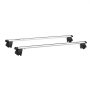 VEVOR dakdrager dwarsstangen, 2 stuks, 90 kg draagvermogen, geschikt voor verhoogde en vlakke dakrails, railafstand 177,8–1085 mm, afsluitbaar, robuuste aluminium dwarsstangen voor dakbagage, kano's en bagagemanden.