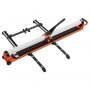 VEVOR Tegelsnijder 1200 mm, Tegelsnijmachine met rail en schuifkop, precisie-uitlijnhulp, wolfraamcarbide snijschijf, steunpoten met wielen, keramische, vloer- en wandtegels