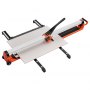 VEVOR Tegelsnijder 1200 mm, Tegelsnijmachine met rail en schuifkop, precisie-uitlijnhulp, wolfraamcarbide snijschijf, steunpoten met wielen, keramische, vloer- en wandtegels