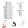 VEVOR Automatische Gordijnopener (Bediening via App & Afstandsbediening) Elektrische Gordijnopener, Compatibel met Alexa & Google Home, met Stille Modus & Timer, voor U-vormige/I-vormige Rails
