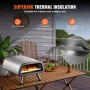 VEVOR Electric Pizza Oven Countertop Pizza Maker for 12" Pizza Indoor & Outdoor