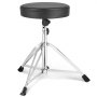 VEVOR Drumkruk, 490-585 mm in hoogte verstelbaar, gevoerde drumkrukzitting met antislipvoetjes, 5A drumstokken, maximaal draagvermogen van 150 kg, 360° draaibare drumstoel voor drummers