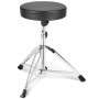 VEVOR Drumkruk, 490-585 mm in hoogte verstelbaar, gevoerde drumkrukzitting met antislipvoetjes, 5A drumstokken, maximaal draagvermogen van 150 kg, 360° draaibare drumstoel voor drummers