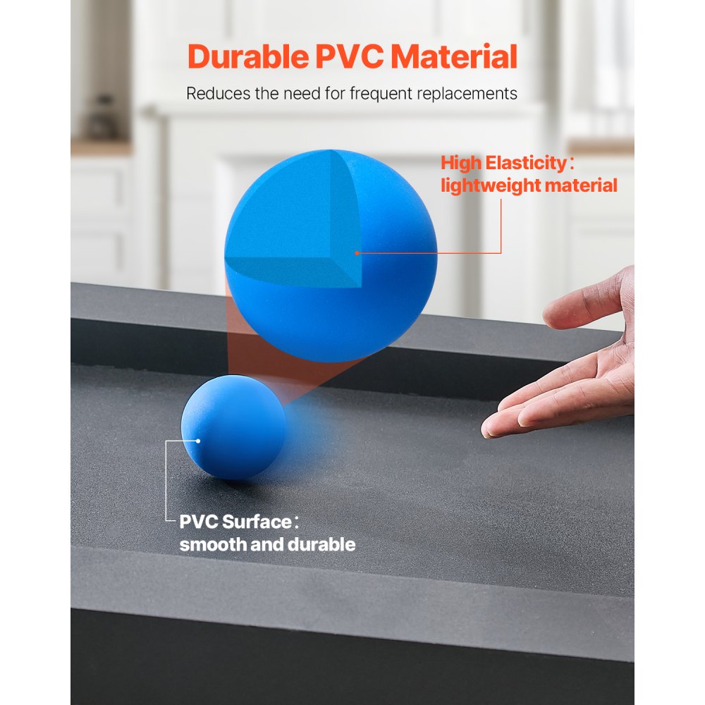 VEVOR Roll and Score Classic Arcade Game Ball, 4-delige vervangende set speltafelaccessoires, accessoire voor arcade-werpbalspel, ideaal voor gezinsvrije tijd, speelkamer en buitenactiviteiten