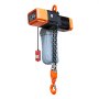 VEVOR elektrische kettingtakel 5000 kg, 9,1 m hefhoogte, driefase, met 100 m draadloze en 8,2 m bekabelde afstandsbediening, G100 dubbele ketting, noodstop, elektrische kettingtakel voor fabrieken, magazijnen en garages.