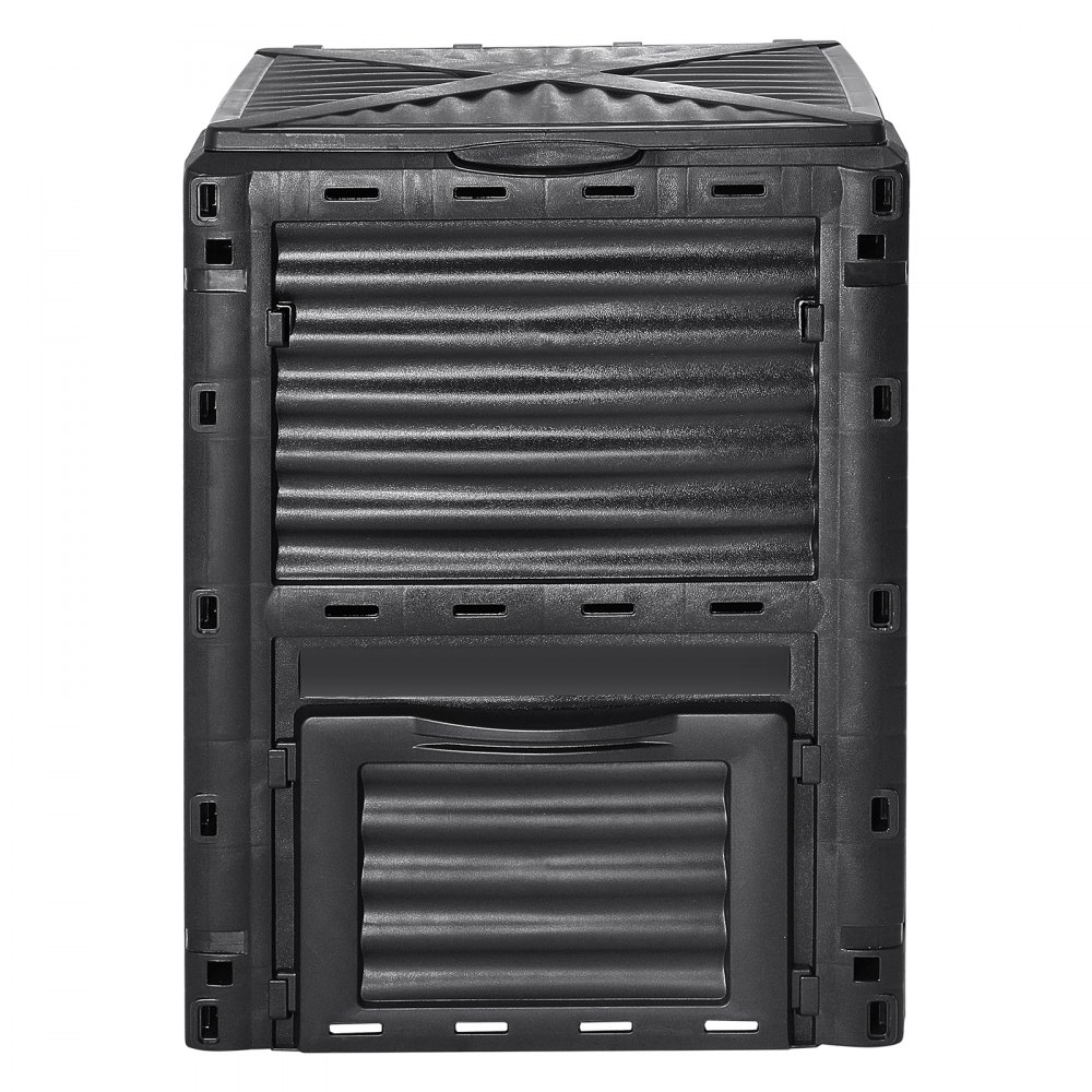 VEVOR Rapid Composter 300L Tuincomposter 60,7x60,5x82,5cm Thermocomposter PP Plastic Composter Corrosiebestendige Hittebestendige Compostcontainer Composteren voor het verminderen van huishoudelijk afval