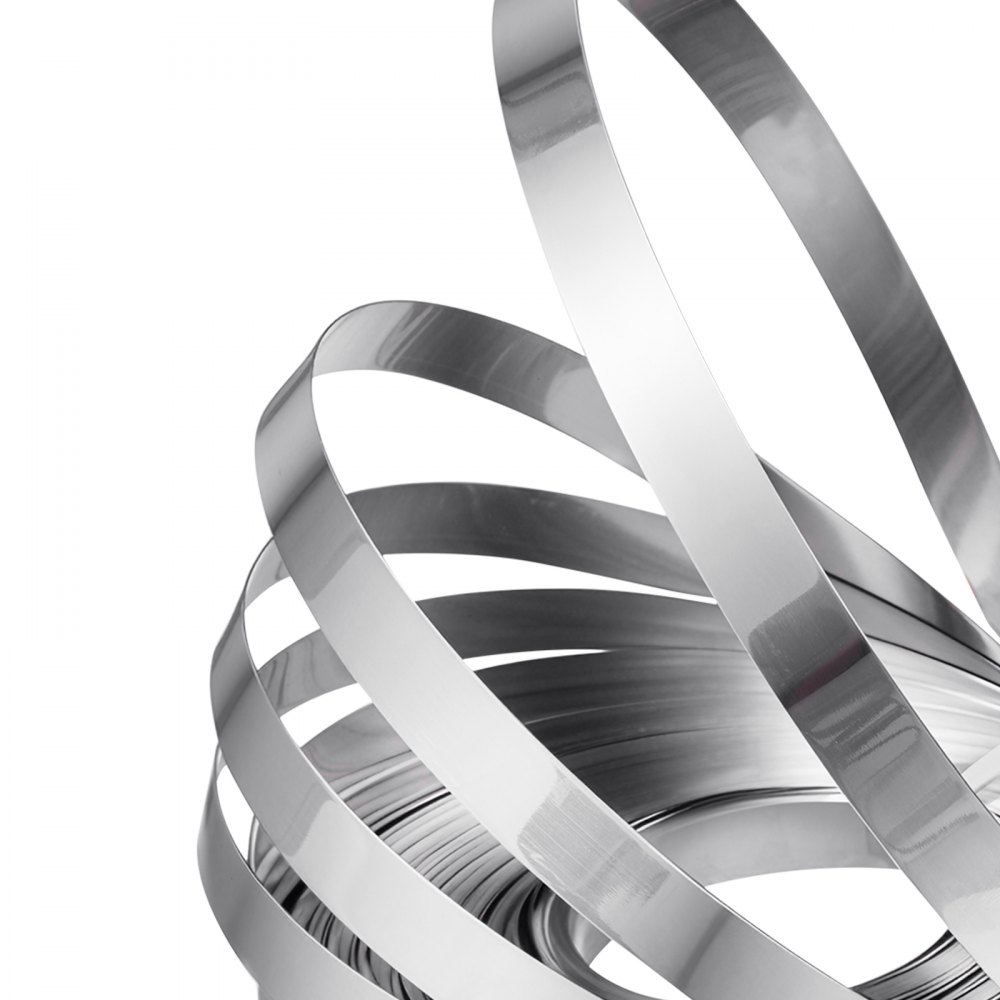 VEVOR 4-delige stalen omsnoeringsset, handmatig omsnoeringsgereedschap met 60 m metalen omsnoeringsband, 200 metalen clips en een snijder, perfecte werkplaatsuitrusting voor industriële verpakking, transport en opslag