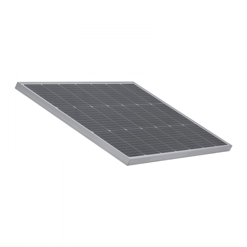 VEVOR Monokristallijne zonnepanelen 200W, zonnepaneel met MC4-uitgangsvermogen en aluminium frame, IP65 waterdichte PV-module, off-grid energiecentrale voor balkons, auto's, boten, campers en platte daken.
