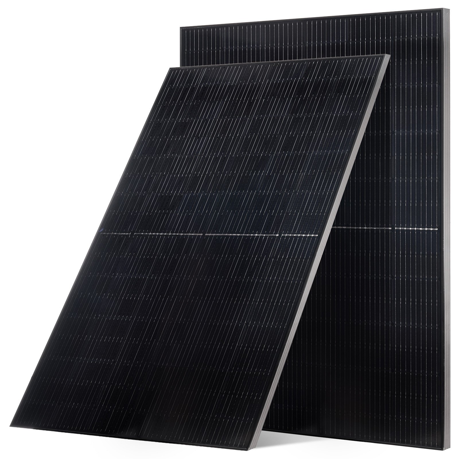 VEVOR Monokristallijne zonnepanelen 400W, 2 stuks, PV-module met MC4-uitgang en aluminium frame, IP65 waterdicht zonnepaneel, off-grid energiecentrale voor balkon, auto, boot, camper of plat dak.