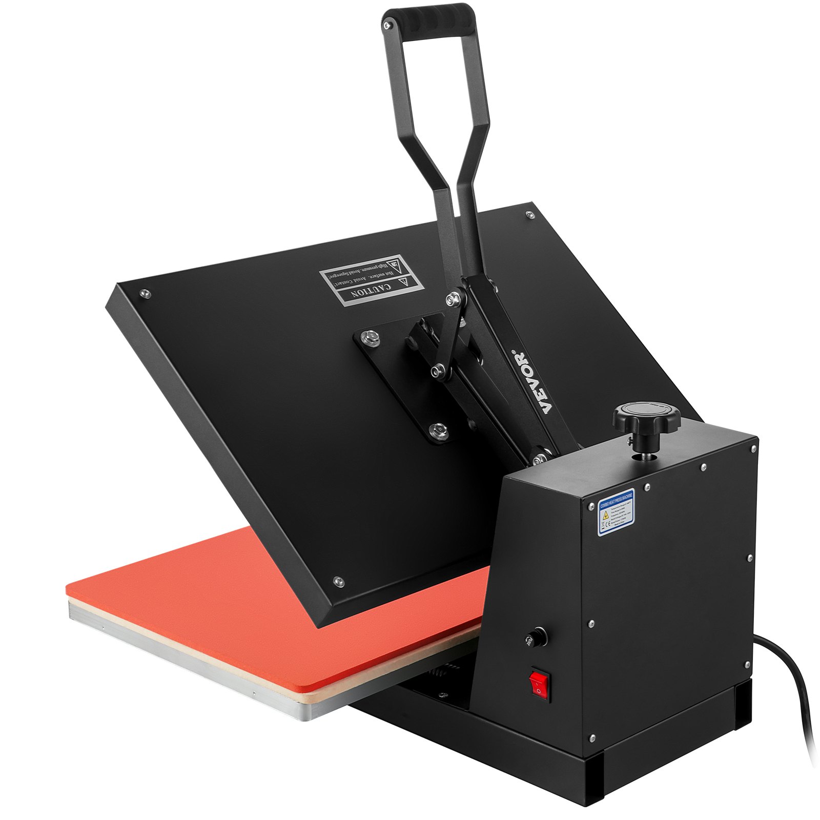 VEVOR Heat Press, 1700W Power Heat Press, snelle opwarming, hogedruk-hittepers voor T-shirts, digitale industriële sublimatieprinter voor warmteoverdrachtvinyl 406x610mm