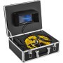 98.4FT Cable Pipe Inspection Camera Kit Durable 8G SD Card IP68 Water-Proof