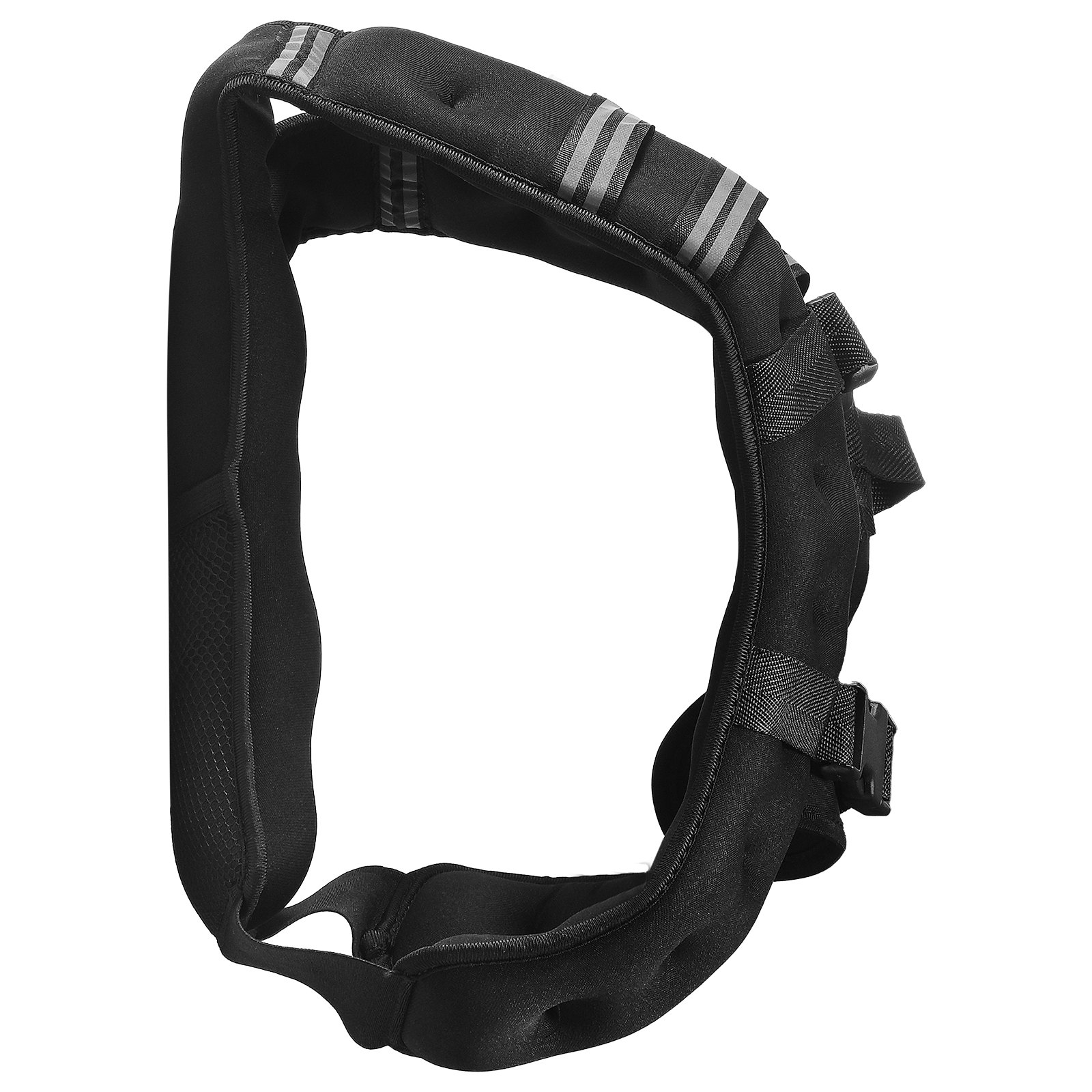 VEVOR Gewichtsvest 9,22 kg met reflecterende strip, verstelbare gesp, lichaamsgewichtsvest voor mannen en vrouwen, trainingsuitrusting voor krachttraining, hardlopen, joggen, fitness, afvallen