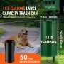 VEVOR Dog Waste Station with 600 Dog Poop Bags Commercial Park Pet Poop Station