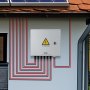 VEVOR PV Combiner Box, 6 String, Solar Combiner Box with 10A Rated Current Fuse 63A Circuit Breaker Lightning Arrester and Solar Connector, Steel Case for On / Off Grid Solar Panel System, IP65