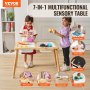 VEVOR Sensory kindertafel zandspeeltafel activiteitentafel met 1 papierrol