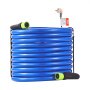 VEVOR 100 voet verwarmde waterslang voor camper, verwarmde drinkwaterslang met vorstbeveiliging tot -45 °F, automatisch zelfregulerend, binnendiameter van 5/8 inch met snelkoppelingsset, lood- en BPA-vrij