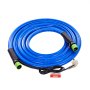 VEVOR 15ft verwarmde waterslang voor camper, verwarmde drinkwaterslang met vorstbeveiliging tot -45°F, automatisch zelfregulerend, 5/8" binnendiameter met snelkoppelingsset, lood- en BPA-vrij