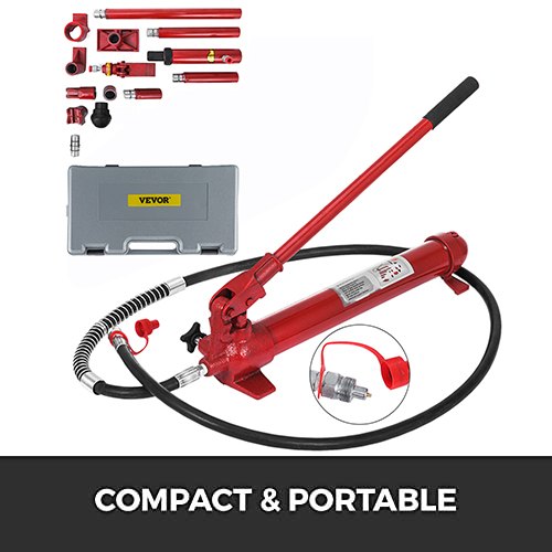 10 Ton Porta Power Hydraulic Jack Body Frame Snap-on Stable Lift Ram SPECIAL BUY
