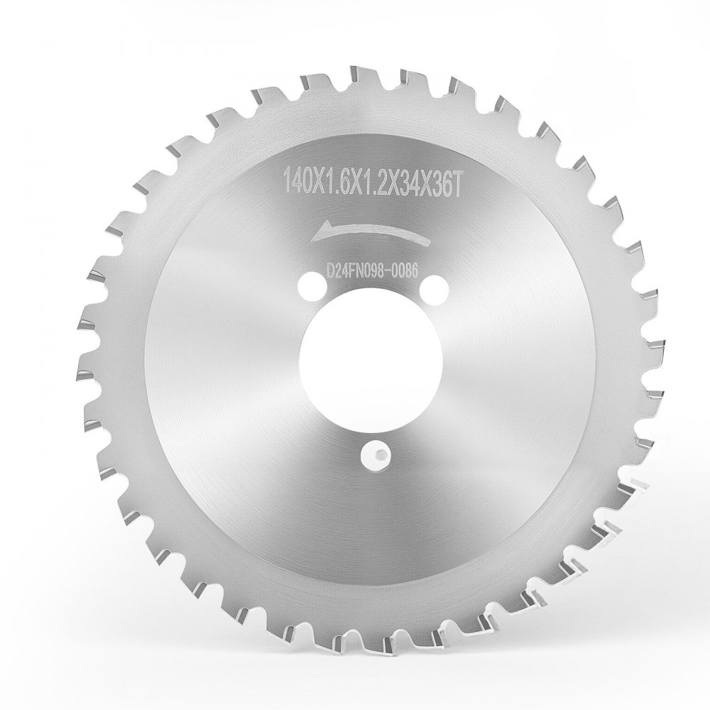 VEVOR Rebar Cutter Blades Replacement for Electric Rebar Cutting Saw, 36 Teeth High-Hardness Heat-Treated Steel Cermet Tipped Blade , Fast Even for Aluminum,Copper Pipe, Arbor 34 mm/ 1-11/32 in