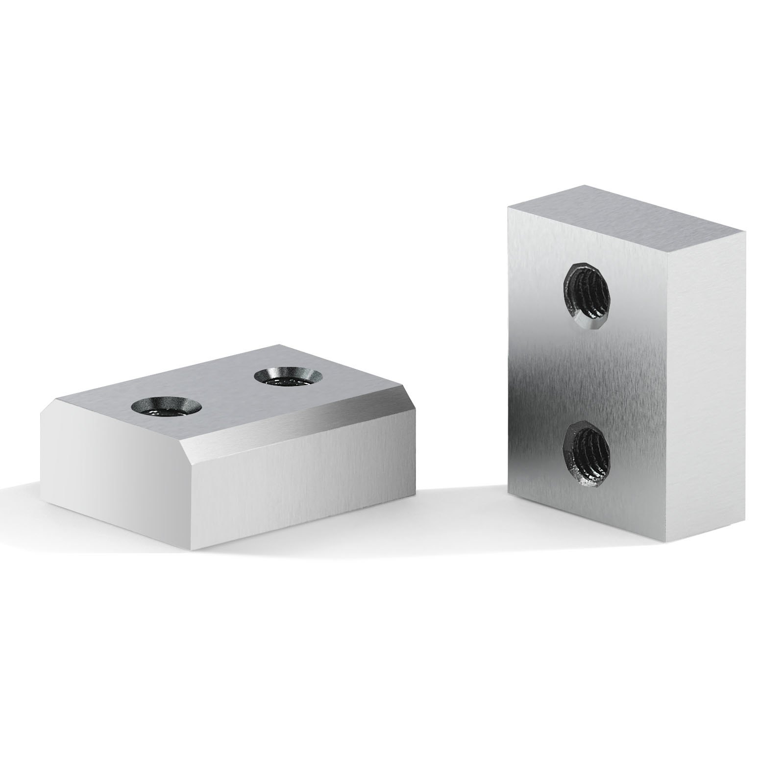 VEVOR Wapeningsstaalknipperbladen, 6-pack Vervangende bekbladen voor 28 mm #9 elektrische wapeningsstaalknipper, dubbelzijdig, CR12MOV-staal met hoge hardheid, met schroeven en veerring