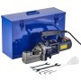 VEVOR Electric Hydraulic Rebar Cutter, 1350W Portable Rebar Cutter, Cutting up to 7/8 Inch #7 (4-22mm) Rebar within 3.5 Seconds, High Power Steel Rebar Cutter w/ Tool Case Oil Can,Black Blue RC-22