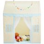 VEVOR Kids Speeltent, Kindertent voor Kinderen van 1-5 Jaar, Peutertent met Mat en Tentlamp, Tent voor Kinderen met Ramen voor Binnen en Buiten, Speelhuis Kasteeltent