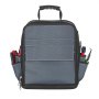 VEVOR Gereedschapstas 33,5x23x39cm, Opbergtas met 24 binnen- en 10 buitenvakken, Waterdichte polyester gereedschapsorganizer met schouderriem en ritssluiting, Gereedschapstas voor vakmensen