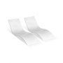 VEVOR In-Pool Lounge Chairs, Set of 2 Chaise Lounger, Inside Pool Lounge Chairs for up to 5" Water Depths, Fixed in Pools & Floating on Water, Suitable for All Pool Types, Poolside & Sun Deck Tanning