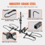 VEVOR Hitch Mount Bike Rack, 2-Bike Platform Style, 160 LBS Max Capacity Bike Rack Hitch for 2-inch Receiver, Titling and Folding Bike Carrier with Tires up to 5" Wide, for Car, SUV, Truck, RV