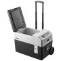 VEVOR 12 Volt Refrigerator, 31.7 QT/ 30L Car Fridge, Portable Electric Freezer Compressor with Handle, APP Control and Wheels, 12V/24V DC 100-240V AC, -22℃ to 10℃, for Truck Van RV SUV Travel Camping