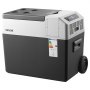 VEVOR 12 Volt Refrigerator, 42.3 QT/ 40L Car Fridge, Portable Electric Freezer Compressor with Handle, APP Control and Wheels, 12V/24V DC 100-240V AC, -22℃ to 10℃, for Truck Van RV SUV Travel Camping
