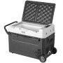 VEVOR Draagbare Autokoelkast, 12V Autokoeler, 60L Draagbare Vriezer met Eén Zone op Wielen, Instelbaar van -20 tot 20 °C, Compressorkoeler voor Thuis, Buiten, Camping, Camper, Auto