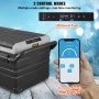 VEVOR Portable Car Refrigerator Freezer Compressor 95 L Dual Zone for Car Home