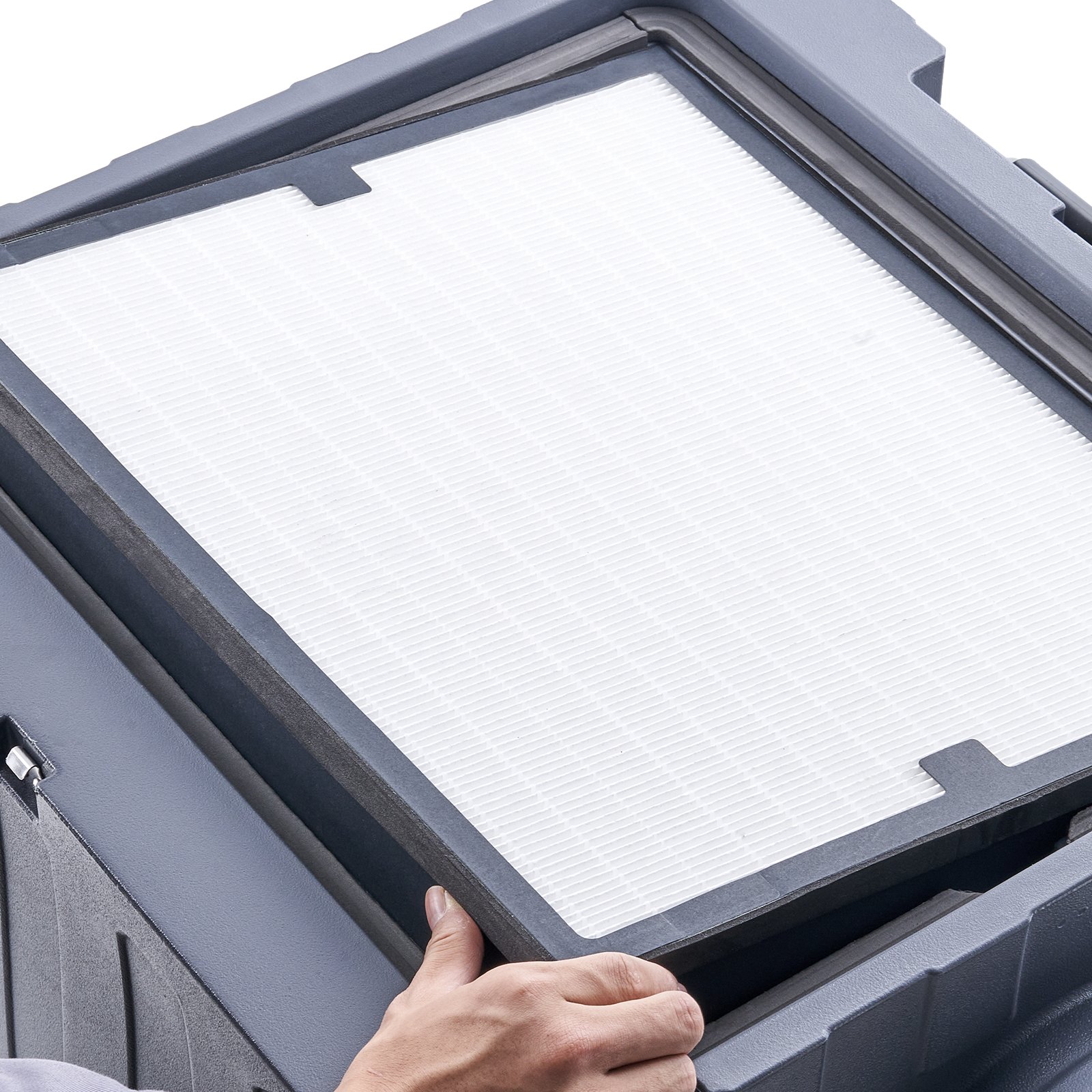 VEVOR HEPA-luchtfilter, 16 x 19 inch luchtfiltervervanging, filters met hoge efficiëntie niveau 3, compatibel met BlueDri & VEVOR-scrubber, luchtreinigers, apparatuur voor waterschadeherstel