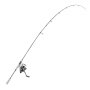 VEVOR Rod and Fishing Reel Combo, IM6 Carbon Fiber Spinning Rod and Reel Combo, Bass Fishing Pole with 6.5 ft Two-Piece Rods, 7+1 Ball Bearings, EVA Handle, Stainless Steel Guides with Ceramic Rings