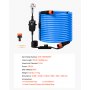 VEVOR Verwarmde Waterslang voor Campers, 30,48 m Drinkwaterslang, Blauw, voor Drinkwater, Wassen, Douchen, met Thermostaat, -43 °C Vorstbestendig, Aardlekschakelaar (RCD), Glad oppervlak, 12,7 mm Binnendiameter