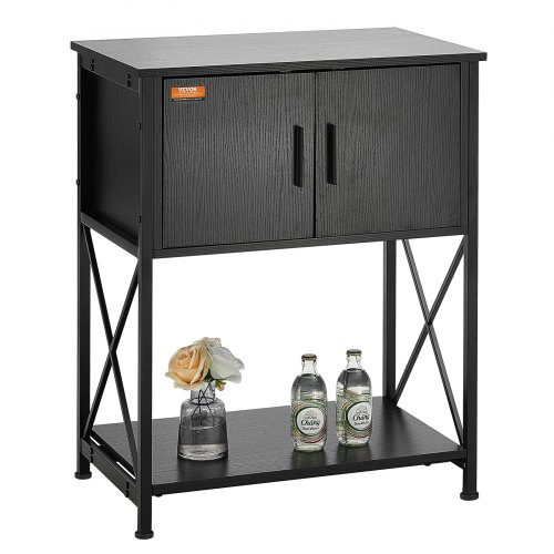 Aquariumstandaard, 40 gal aquariumstandaard, 927 x 470 x 750 mm stalen schildpaddenstandaard, draagvermogen 152 kg, reptielenstandaard met opbergruimte, bevestigingsmateriaal en antislipvoetjes, zwart | NL