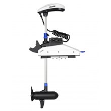 VEVOR Elektrische buitenboordmotor 12V 25kg stuwkracht bootmotor sleepmotor 137cm schacht