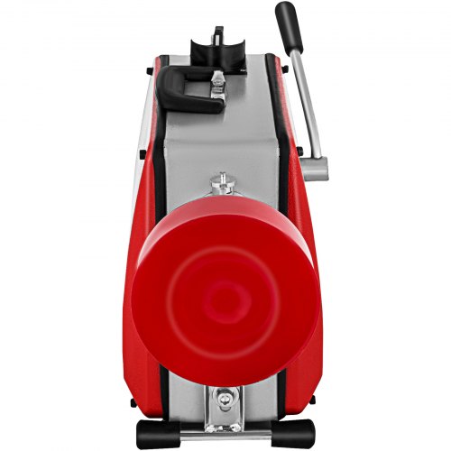 VEVOR Buisreinigingsmachine 390 W Buisreinigingsapparaat 400 Tpm Afvoerreiniger Buisreinigingsmachine met Snel Vervangbare Koppen, Vooruit en Achteruit Schakelaar Geschikt voor Buizen van 20-100 mm