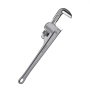 VEVOR Pijpsleutel, 18" rechte aluminium pijpsleutel, verstelbare loodgieterssleutel, met zeer sterke bek en ergonomische handgreep, gemakkelijk mee te nemen, hangend ontwerp, voor waterleidingen