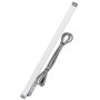 VEVOR Precisie Lineaire Schalen, 10 inch 5VDC Lineaire Schaal, 3,7 kg Lineaire Schaalset, Lineaire Schaal met Lengtes van 250 mm en 1000 mm, 3 m Lineaire Elektronische Weegschaal Elektronische Liniaal