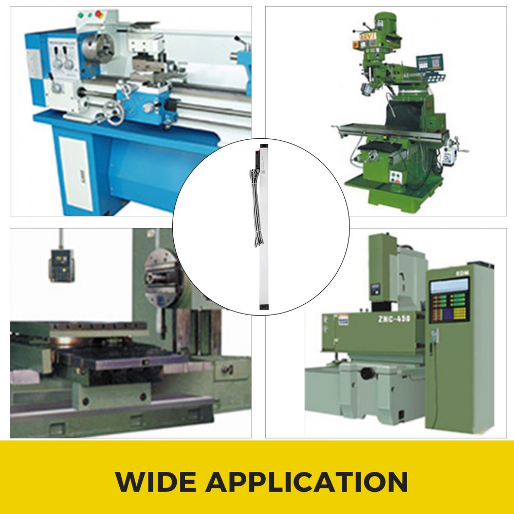 1 stks 600 MM Hoge Nauwkeurigheid Draaibank Lineaire Schaal voor Freesmachine met Accessoires: