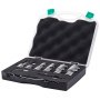 VEVOR Kernboorset Metaal 6 stuks 1/2, 9/16, 11/16, 13/16, 15/16, 1-1/16 inch Kernboorset 25,4 mm snijdiepte Ringfreesset, Gemaakt van M2AL Snelstaal Accessoires voor magneetboormachines